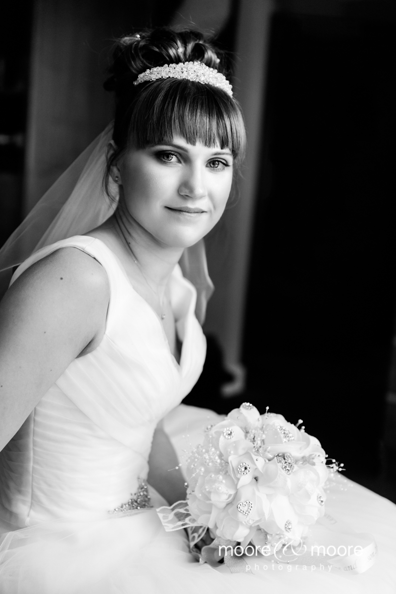 Stunning bridal portrait wedding photography from moore&moore photography. Photographed at the Hampshire Court Hotel
